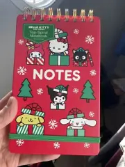 Hello Kitty and Friends Top Spiral Notebook 192 Lined Pages (new)