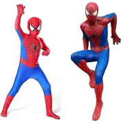 Kids 3-12 Years Spider-Man Cosplay Costume Party Jumpsuit 7-9 Year