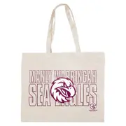 Manly Warringah Sea Eagles NRL Canvas Tote Carry Shopping Grocery Bag