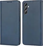 for Galaxy A14 5G Case Leather Wallet with Credit Card Holder Slot SunYoo Flip Cover Drop Protection Shockproof Stand Magnetic Folio Women Men Her Purse for Samsung GalaxyA14 5g Dark Blue