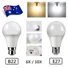Bulb LED E27/B22 Replacement Globe Light Lamp Cool/Warm White Room 6X/10X