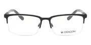DRAGON Dragon DR2014 002 Men's Glasses Black Size 55 - Private Health Rebate - Blue Light Block Available