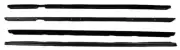Door Window Belt Weatherstrip for Chevy Monte Carlo Pontiac Grand Prix (for: Chevrolet)