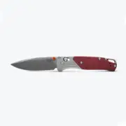 Benchmade 535-09 Bugout® | Grey/Redstone Aluminum & Richlite Folding Knife