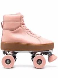 在飛比找Farfetch優惠-The Quilt leather roller skate