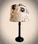 Black French Provincial Table / Bedside Lamp height 45cm