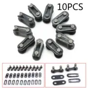 Useful Chain Joint Links Tool Steel 1/2 X 1/8 Black Repair Replacement