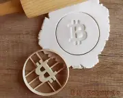 Bitcoin Bit Coin Cryptocurrency Crypto Coin WSB Blockchain Cookie Cutter