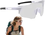 Cycling Glasses - Cycling Glasses UV Protection Goggles - UV400 Protection Sports Eyewear Safety Windproof Driving Eyeglasses for Mountain Bike, Running & Baseball