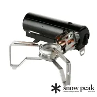 在飛比找momo購物網優惠-【Snow Peak】卡式瓦斯登山爐『黑色』GS-600BK