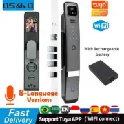 Wifi 3D Face Recognition Electronic Lock Biometrics Fingerprint Smart Door Lock