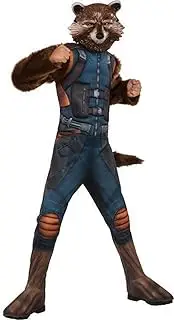[Rubie's] Rocket Raccoon Deluxe Costume for Kids - Marvel Guardians of the Galaxy - Small (3-4 Yrs)