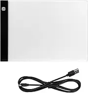 Marhynchus A4 Tracing Light Board, Protable Copy Board Drawing Sketching Stenciling Light Pad for Kids Artists with Cable