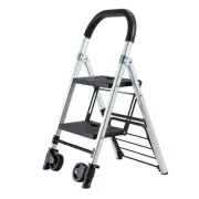 Portable 2-Step Folding Step Stool Step Ladder, Folding Dual-Purpose Stair 265