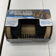 Shoe Gear Boot & Shoe Scrubber With Folding Step Plate Cleans All Footwear NEW
