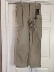 5.11 Tactical Taclite Pro Pants Men 34x34 Khaki Regular Fit TDU Pants 511 NWT