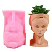 Pen Holder Silicone Mold Table Ornament Succulent Planter Flowerpot Mold