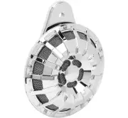 Arlen Ness Chrome 15 Spoke Horn 110dB 12V Harley 07-19 XL 91+ Big Twin 70-263