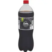 Woolworths Cola Sugar Zero Bottle 1.25l
