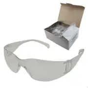 144 Pairs Clear Lens Industrial Safety Glasses - Texas - Maxisafe Anti Fog
