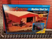 Ertl Farm Country Machine Shed Set 1/64 Plastic Replica Collectible