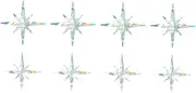 ERINGOGO Decorative Window Cling Static Glass Sticker Bird Collision Prevention for Your Home