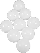 KICHOUSE 10 Pack Decorative Plastic Lamp Shades Replacement Half Globe Light Covers for Home Office