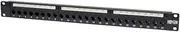 Tripp Lite 24-Port 1U Rackmount Cat5e Feedthrough Patch Panel, RJ45 Ethernet(N054-024)