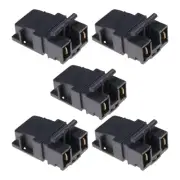 5Pcs 13A Electric Kettle Thermostat Temperature Control Replacement