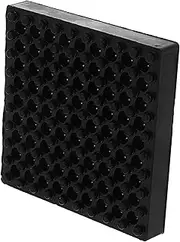 LOORGVEL Treadmill Cushion Exercise Mats Floor Padding for Gym Workout Pad Workout Mats for Gym Treadmill Mat for Hardwood Floors Treadmill Mat for Carpet Treadmill Accessories Black Rubber