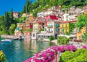 HUADADA Jigsaw Puzzles for Adults 500 Pieces, Puzzles for Adults 500 Piece, Challenging Game Toys, Impossible Puzzle, Family Decoration Puzzle - Lake Como