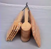 72 Pieces Forks Spoons knives Disposable Party Wooden Cutlery Catering