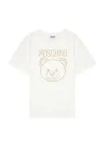 Moschino Kids Logo-embellished Stretch-cotton T-shirt (10-14 Years) - White - 14YR (14 Years) 14YR (14 years)
