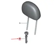 MINI COUNTRYMAN R60 Lockable Headrest Guide 9801329 52109801329 NEW GENUINE