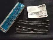 Märklin #2271 K-Tracks H0 Scale Manual Points R/L /2 pcs/ Hand Lever New in Box