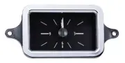 Dakota Digital 40 Chevy Black Clock w/White LED For VHX Gauge Kit VLC-40C-K-W (for: Chevrolet)