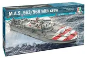 Italeri: 1/35 M.A.S. 563/568 With Crew - Model Kit