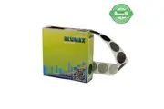 Blumax Self Dispenser Round (14MM) Black Label Dots