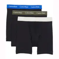 在飛比找momo購物網優惠-【Calvin Klein 凱文克萊】2022男棉質彩色褲頭