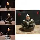 Exquisite Ceramic Backflow Incense Burner for Sauna and SPA Experience