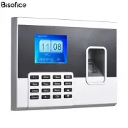Bisofice Fingerprint Time Clock Attendance Machine fr Employees Checking-in R7J8