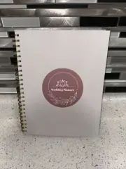 Wedding Planner and Organizer Book 12x9 Hardcover Spiral Mimo's Ideal Products