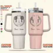 Custom Disney Favourite Character Tumbler, Disney Characters Christmas 40oz Tumb