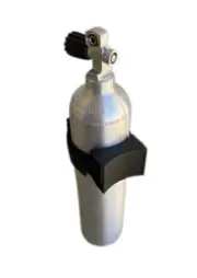 Scuba Diving 19 cu ft (2.8 Litre) Pony Bottle & Pony Bottle Bracket