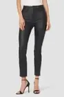 Hudson Harlow High-Rise Cigarette Leather Ankle Pant Women’s 29 Black ~ NWT
