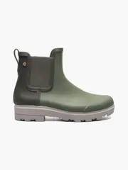 Bogs Boots Holly Chelsea Women's Casual Waterproof Boots GREEN Size US 6/EU 37