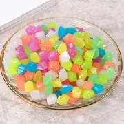 Luminous Gravel Pebbles Small Stones Aquarium Decoration Fish Tank Rocks