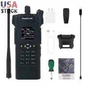 USA HAMGEEK APX-8000 VHF UHF Walkie Talkie Dual Band Radio+ Programming Cable