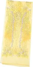 Lace Iron Patch for Wedding Embroidered Mesh Applique for Bridal Attire Decorative Sewing Patch Versatile DIY Craft for Clothing Bags Shoes and More