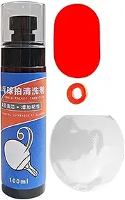 Table Tennis Rubber Cleaning Kit Table Tennis Rubber Cleaner Paddle Tennis Cleaner Table Tennis Racket Spray Cleaner Sponge Cleaning